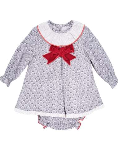 24433 BABY DRESS 2 PIECES BABY FERR