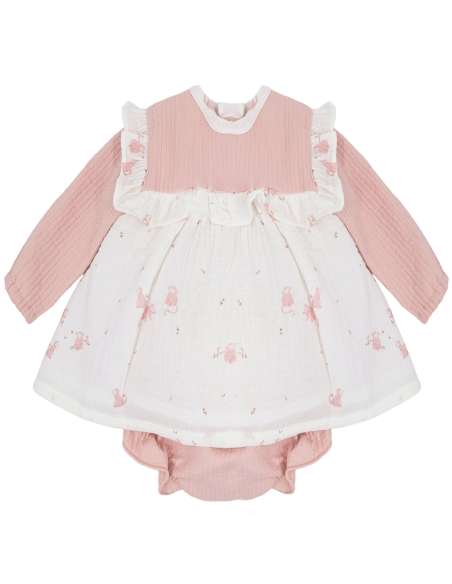 324436 BABY DRESS 2 PIECES BABY FERR