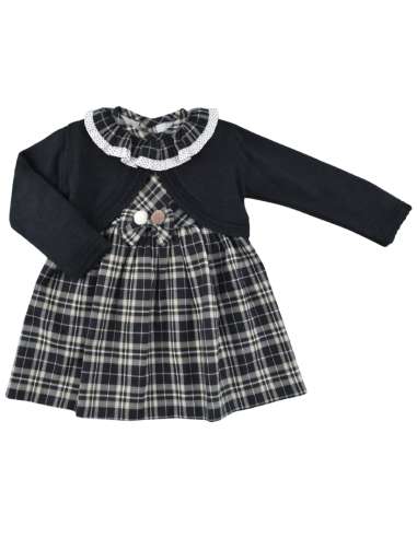 24637 BABY DRESS WITH CARDIGAN BABY FERR