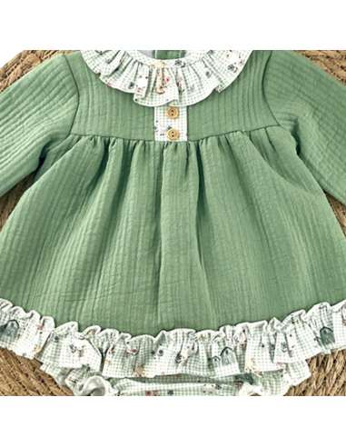 24422 BABY JACKET WITH PANTIES