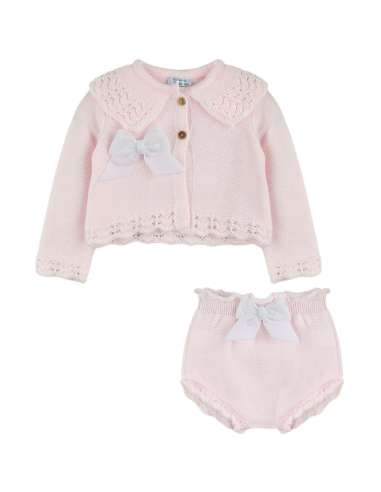 29933DF PINK BABY SET BRAND DULCE DE FRESA