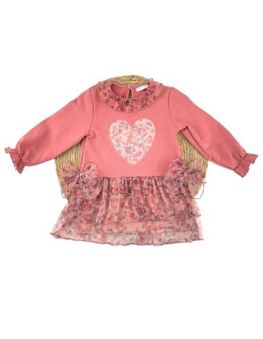 107011 BABY DRESS HEART ALMA