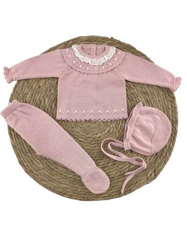 29404 BABY SET IN PERLE THREAD DIVERCHIC