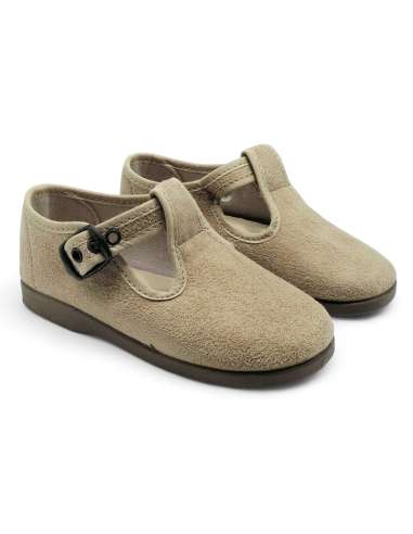 T-Bars in Suede Condiz 152 Beig