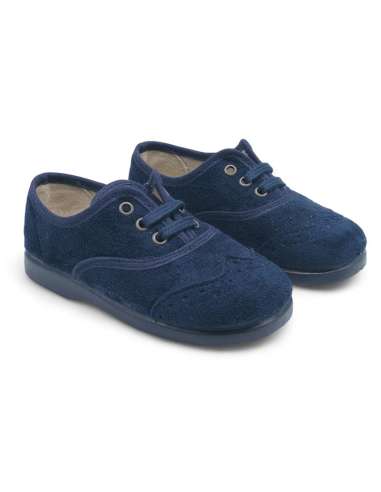 Blucher en serraje 190 Condiz Navy