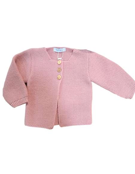 C014 ROSA PALO KNITTED COAT BRAND CORALO