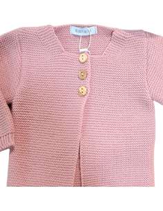 C014 ROSA PALO KNITTED COAT BRAND CORALO 2