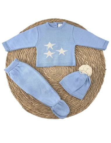 107009C WOOL BABY SET