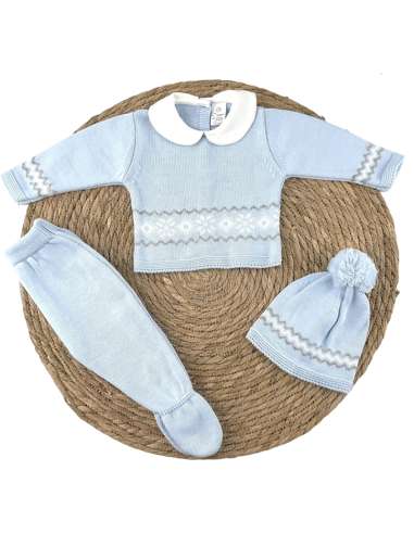 107010C CONJUNTO BEBE LANA