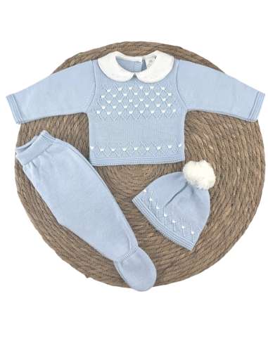 107011C CONJUNTO BEBE LANA