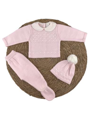 107011R WOOL BABY SET