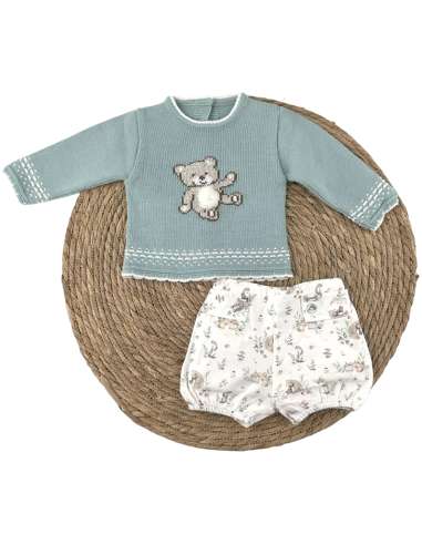 130930 CONJUNTO BEBE LANA