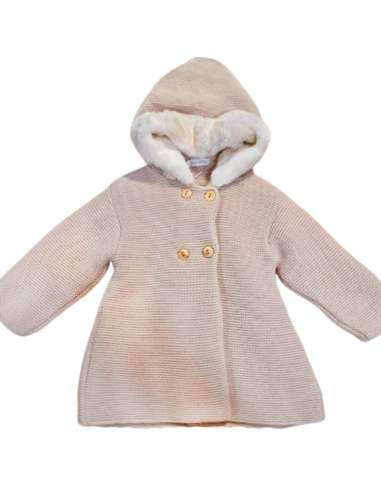 CO3 STONE BABY COAT WITH HOOD BRAND CORALO