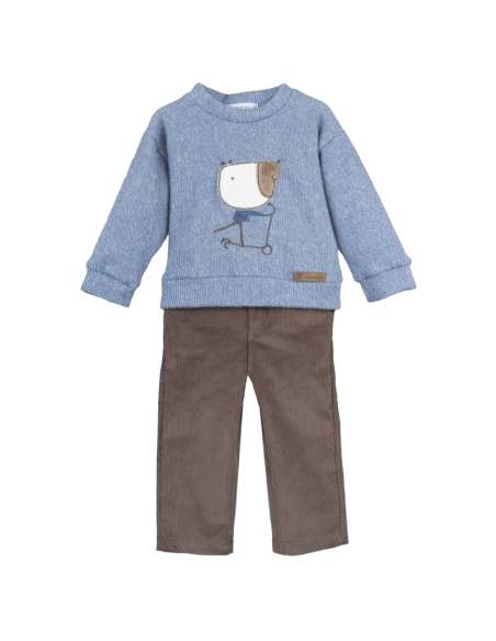 11023 CONJUNTO PANTALON NAVIA MARCA CALAMARO