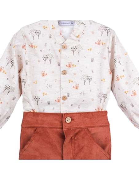 11072 CONJUNTO PANTALON  JARAMA  MARCA CALAMARO