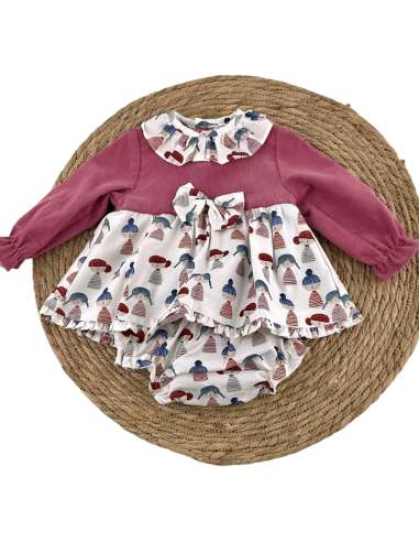 24067 CHAMBRA BABY SET