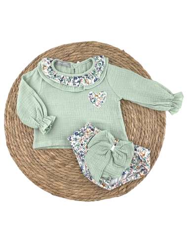 10741 BAMBULA BABY SET ALMA FLOWERS