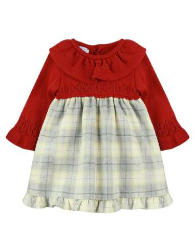 DF23010 GIRLS DRESS  BRAND DULCE DE FRESA