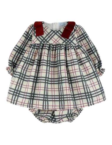 DF260016 BURBERRY DRESS AND NAPPY COVER BRAND DULCE DE FRESA