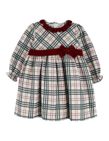 DF260015 GIRL DRESS BURBERRY BRAND DULCE DE FRESA