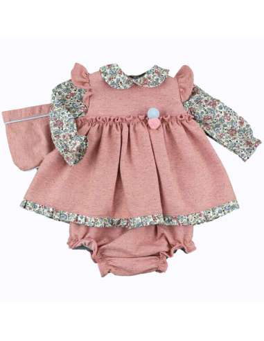 22438 BABY DRESS 3 PIECES BABY FERR