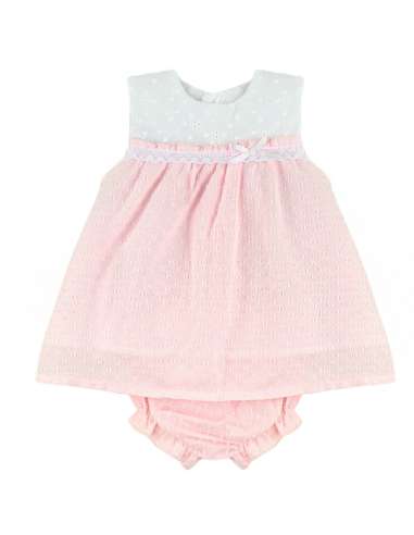 025003 GIRLS DRESS WITH KNICKERS BRAND BABYFERR