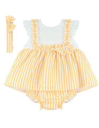 025105 Jesusito con Braguita Delfin  AMARILLO MARCA BABYFERR