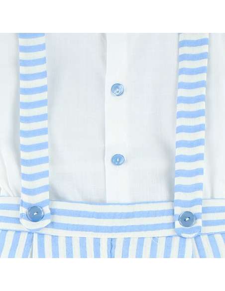 25306 Conjunto Peto Delfin Azul MARCA BABYFERR