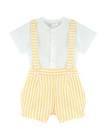 025306 DELFIN BABY SET  YELLOW BRAND BABYFERR