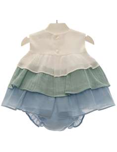MP0044 GIRLS DRESS WITH KNICKERS BRAND MARTA Y PAULA 2