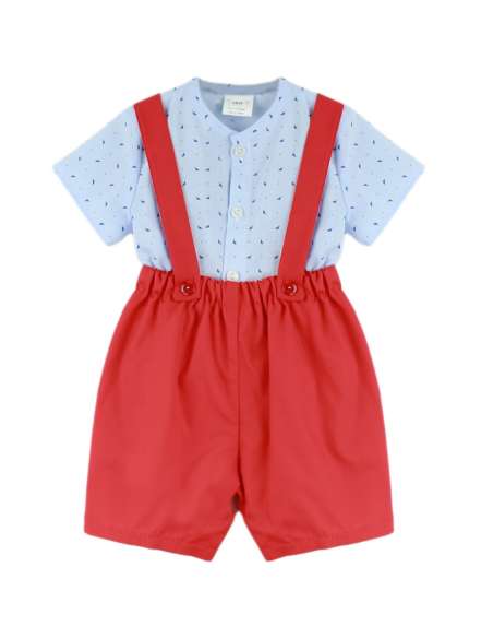 25013-1 CONJUNTO PETO TRIANGULO MARCA BABYFERR