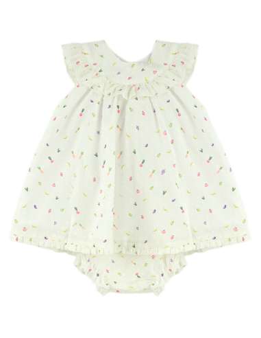 0250019 GIRLS DRESS WITH KNICKERS BRAND BABYFERR