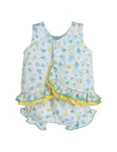 22079 Romper with Bow Kara Calamaro 2