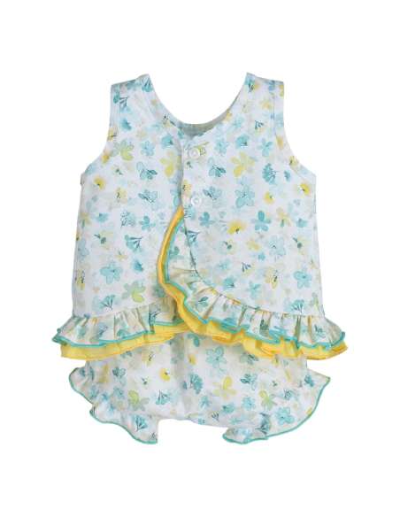 22079 Romper with Bow Kara Calamaro