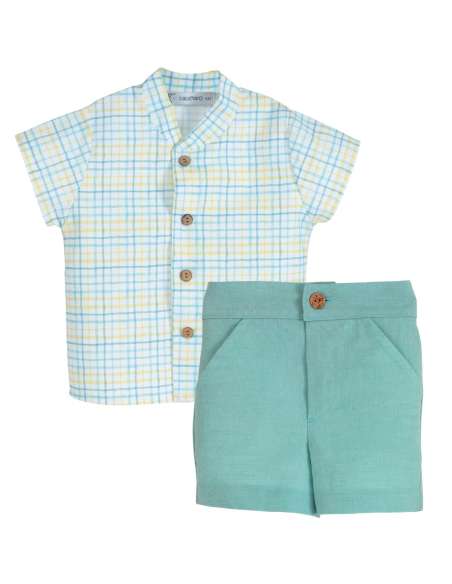 11123 Kara Baby Pants Set Calamaro