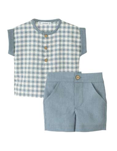 11128 Baby Set Aegean Pants Calamaro