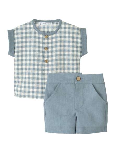 11128 Baby Set Aegean Pants Calamaro