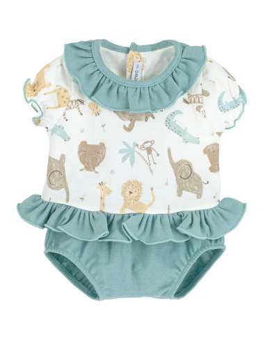 11137 Java Ruffle Polo Set Calamaro