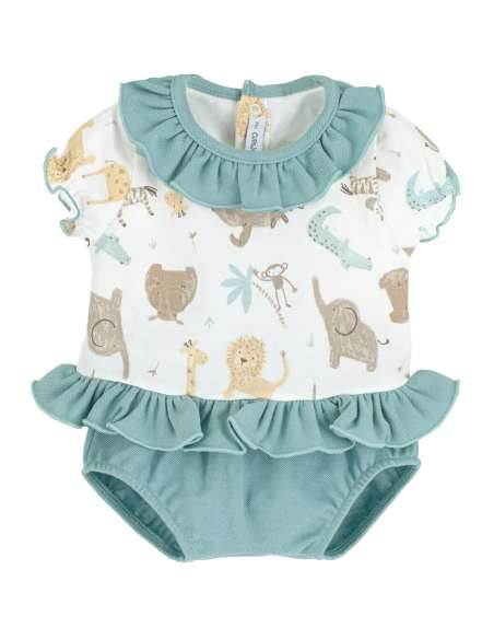 11137 Java Ruffle Polo Set Calamaro