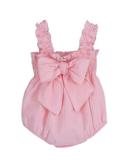 32469 Pink Baby Dungarees Rhodes Calamaro