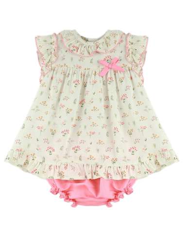 025140 GIRLS DRESS WITH KNICKERS  BRAND BABYFERR