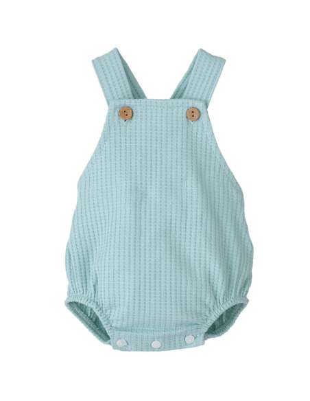 32406 Mint  Plain Romper  Rodas Calamaro