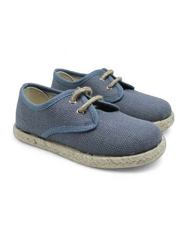 ESPADRILLES CANVAS IN LINEN FOR BOYS 267 JEANS