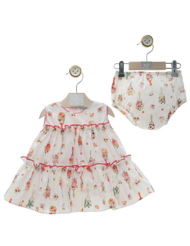 0336 Baby Dress with Panties Family Snail BRAND Yoedu