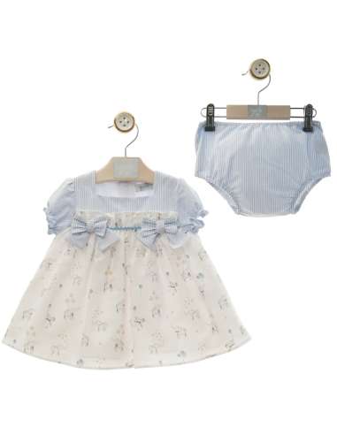 0341 Baby Dress with Panties Sand Family BRAND Yoedu