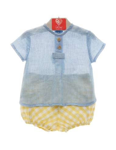 0030DS Conjunto Baby Familia Barbados MARCA DEL SUR