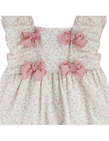 026050DF Manacor Bow Dress BRAND DULCE DE FRESA