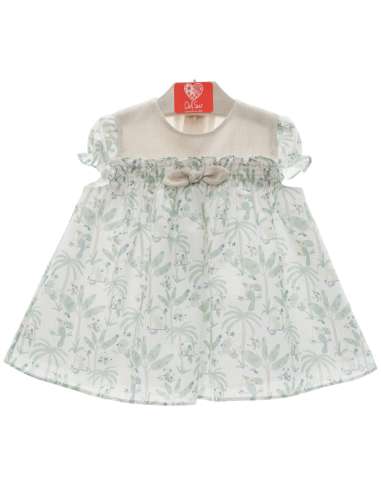 0375DS Vestido Bebe Con Braguita Familia Ali MARCA DEL SUR