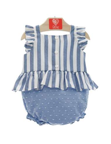 0832DS MENORCA BABY ROMPER  BRAND DEL SUR