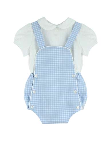 025207 AJEDREZ BABY ROMPER BRAND BABYFERR